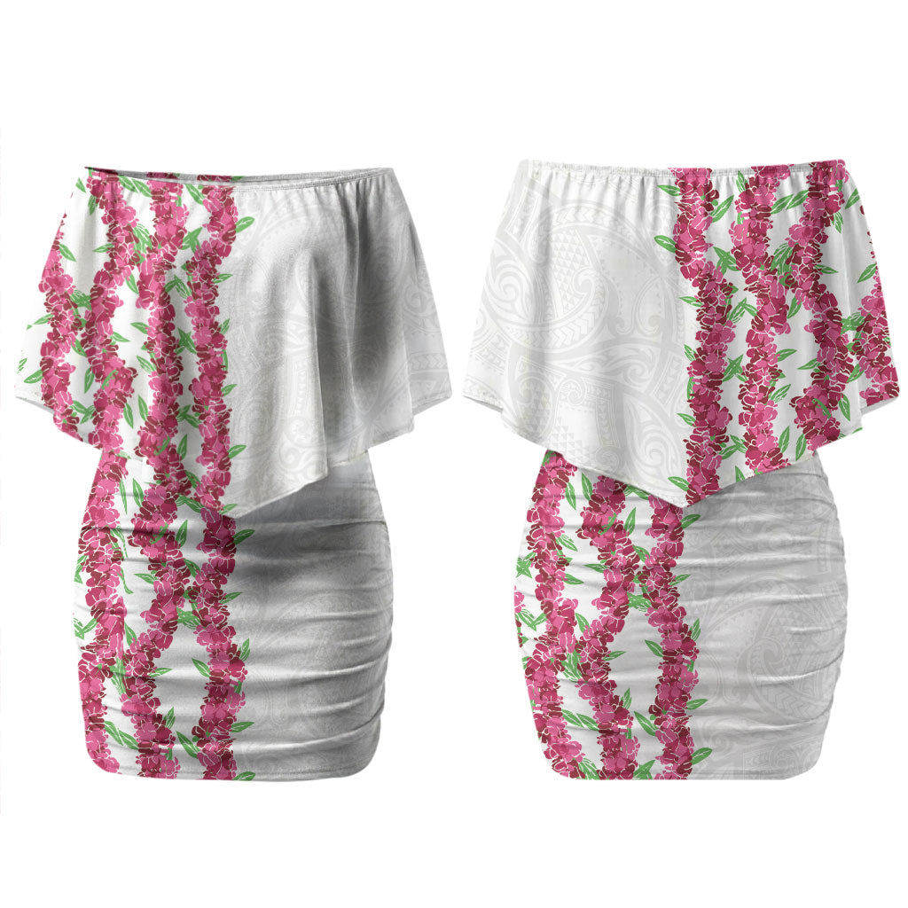 Hawaii Aalii Lei Couples Matching Off Shoulder Short Dress and Hawaiian Shirt Aalii Ku Makani LT01 - Polynesian Pride