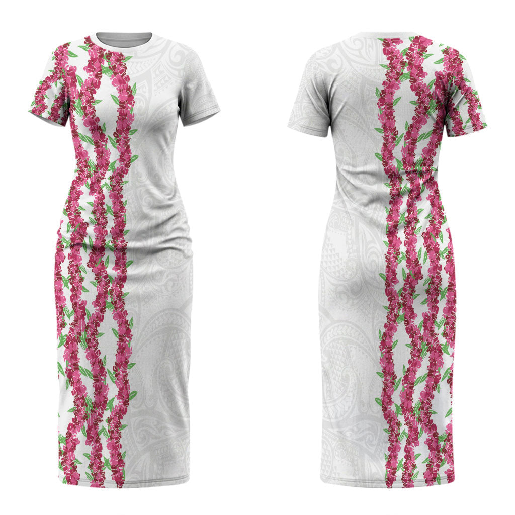 Hawaii Aalii Lei Couples Matching Short Sleeve Bodycon Dress and Long Sleeve Button Shirt Aalii Ku Makani LT01 - Polynesian Pride