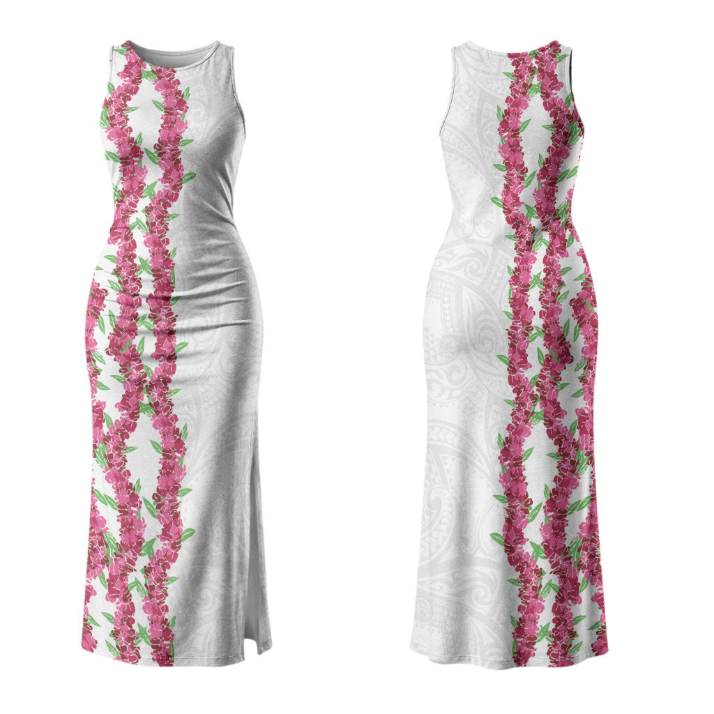 Hawaii Aalii Lei Couples Matching Tank Maxi Dress and Long Sleeve Button Shirt Aalii Ku Makani LT01 - Polynesian Pride