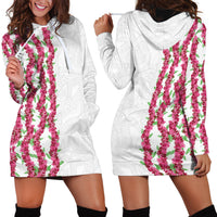 Hawaii Aalii Lei Hoodie Dress Aalii Ku Makani LT01 - Polynesian Pride
