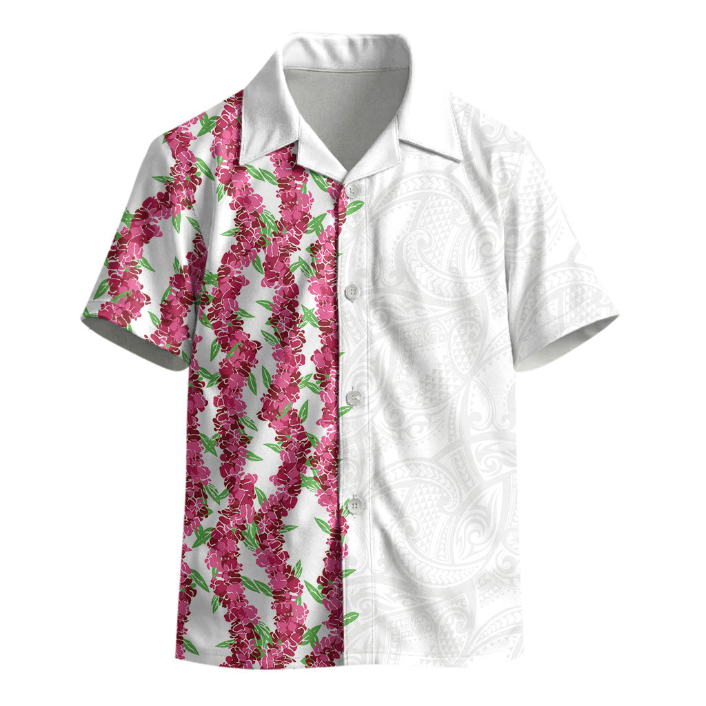 Hawaii Aalii Lei Kid Hawaiian Shirt Aalii Ku Makani LT01 - Polynesian Pride