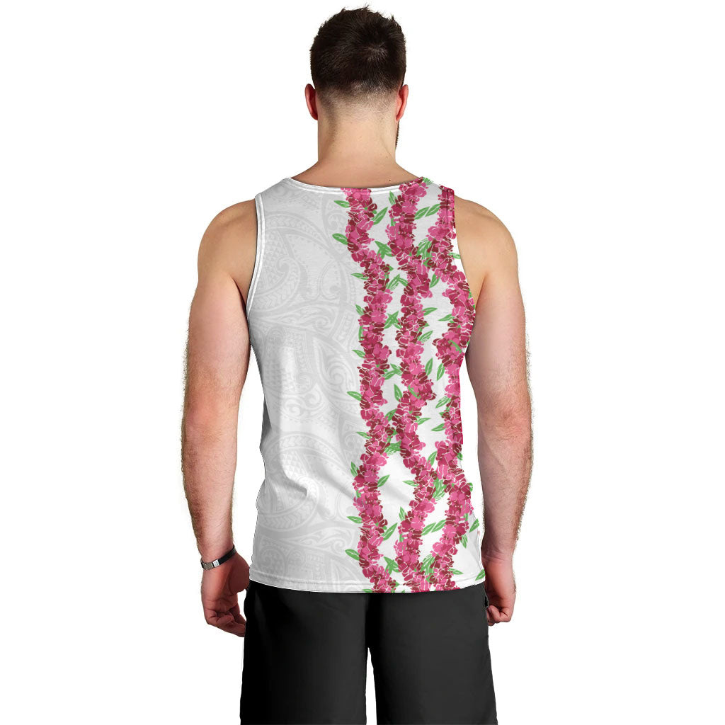 Hawaii Aalii Lei Men Tank Top Aalii Ku Makani LT01 - Polynesian Pride