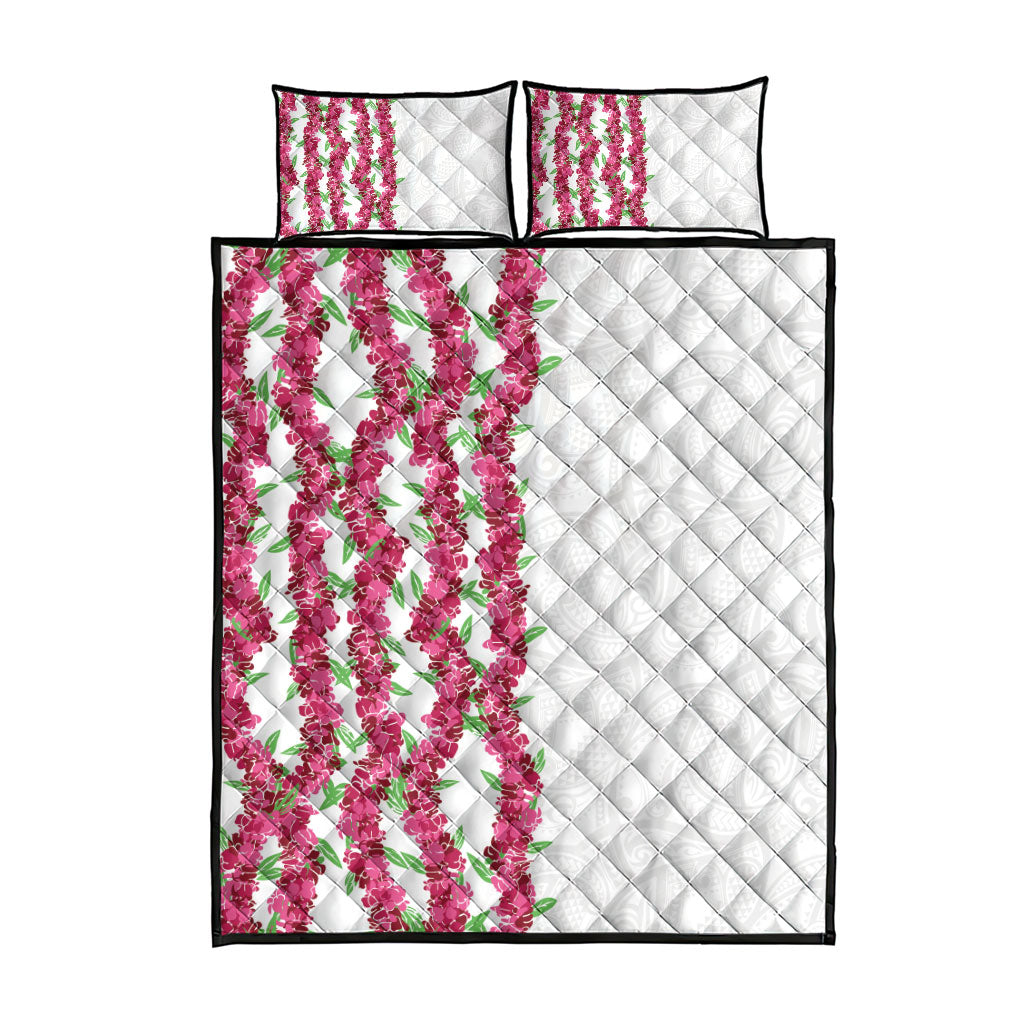 Hawaii Aalii Lei Quilt Bed Set Aalii Ku Makani LT01 - Polynesian Pride