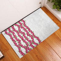 Hawaii Aalii Lei Rubber Doormat Aalii Ku Makani LT01 - Polynesian Pride
