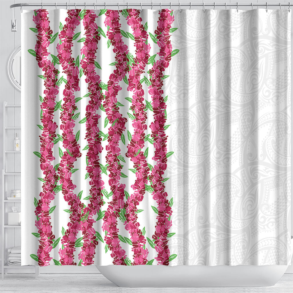 Hawaii Aalii Lei Shower Curtain Aalii Ku Makani LT01 - Polynesian Pride