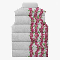 Hawaii Aalii Lei Sleeveless Puffer Jacket Aalii Ku Makani LT01 - Polynesian Pride