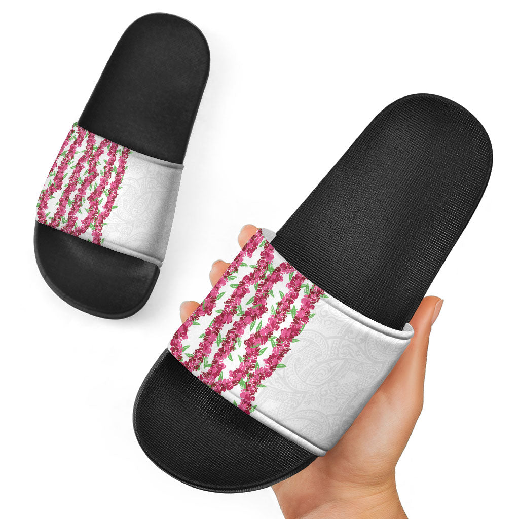 Hawaii Aalii Lei Slide Sandals Aalii Ku Makani LT01 - Polynesian Pride