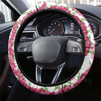 Hawaii Aalii Lei Steering Wheel Cover Aalii Ku Makani LT01 - Polynesian Pride