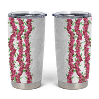 Hawaii Aalii Lei Tumbler Cup Aalii Ku Makani LT01 White - Polynesian Pride