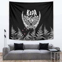 New Zealand Rugby Tapestry NZ Opango Forever Silver Fern Heart LT01 - Polynesian Pride