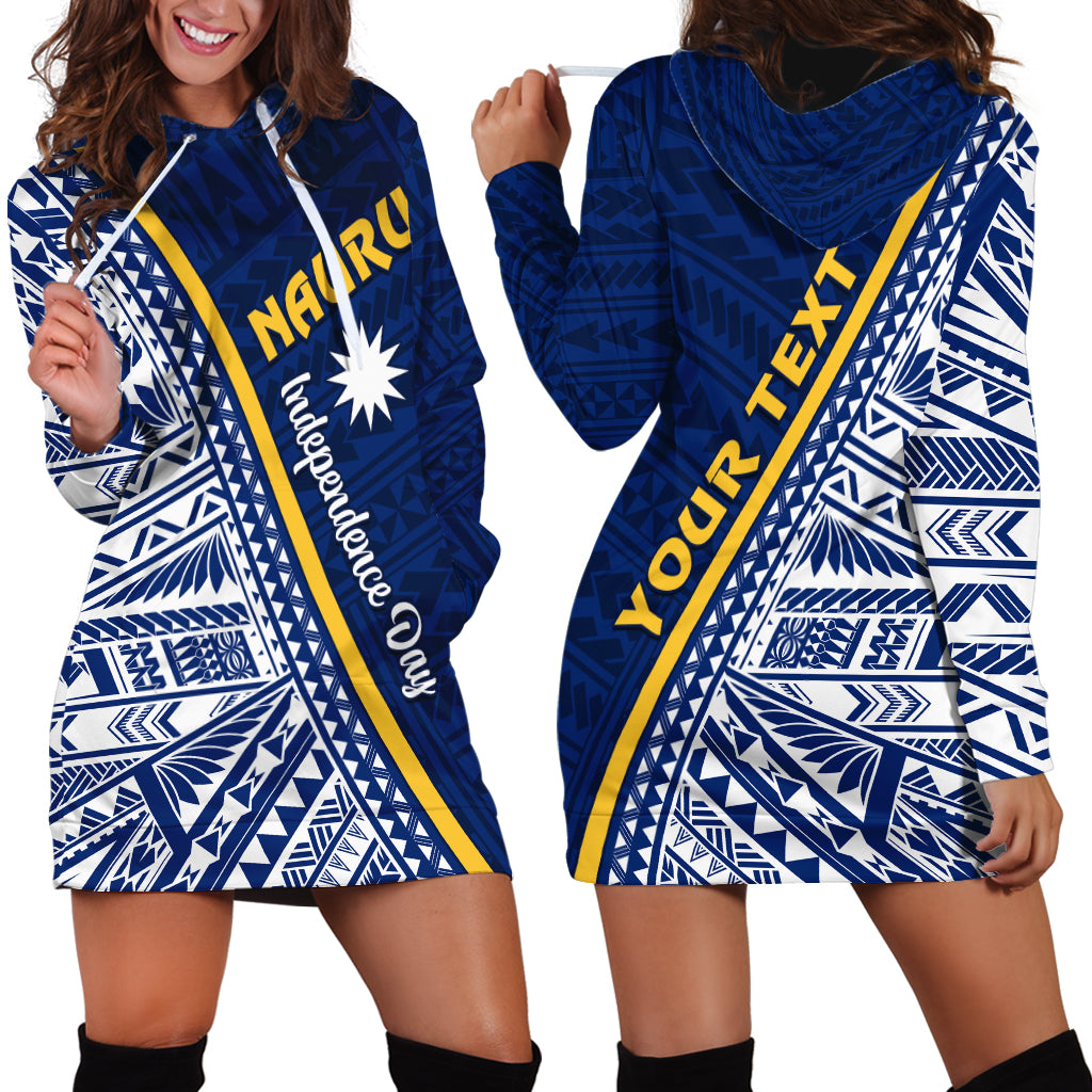 Nauru Independence Day Hoodie Dress Repubrikin Naoero Gods Will First LT01 - Polynesian Pride