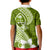 Hafa Adai Guam Kid Polo Shirt Polynesian Olive Green Blue Pattern LT01 - Polynesian Pride