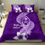 Hafa Adai Guam Bedding Set Polynesian Floral Purple Pattern LT01 - Polynesian Pride