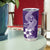 Hafa Adai Guam Tumbler Cup Polynesian Floral Purple Pattern