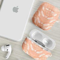 Apricot Mermaid Puakenikeni Maile Lei AirPods Case