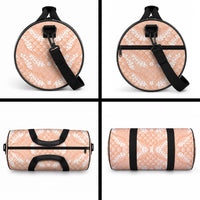 Apricot Mermaid Puakenikeni Maile Lei Duffle Bag LT01 - Polynesian Pride