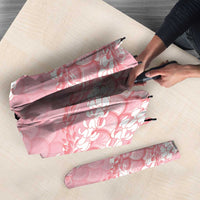 Soft Pink Mermaid Puakenikeni Maile Lei Umbrella LT01 - Polynesian Pride