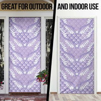 Lilac Mermaid Puakenikeni Maile Lei Door Cover LT01 - Polynesian Pride