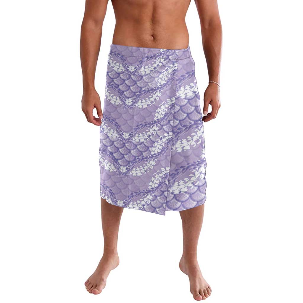 Lilac Mermaid Puakenikeni Maile Lei Lavalava