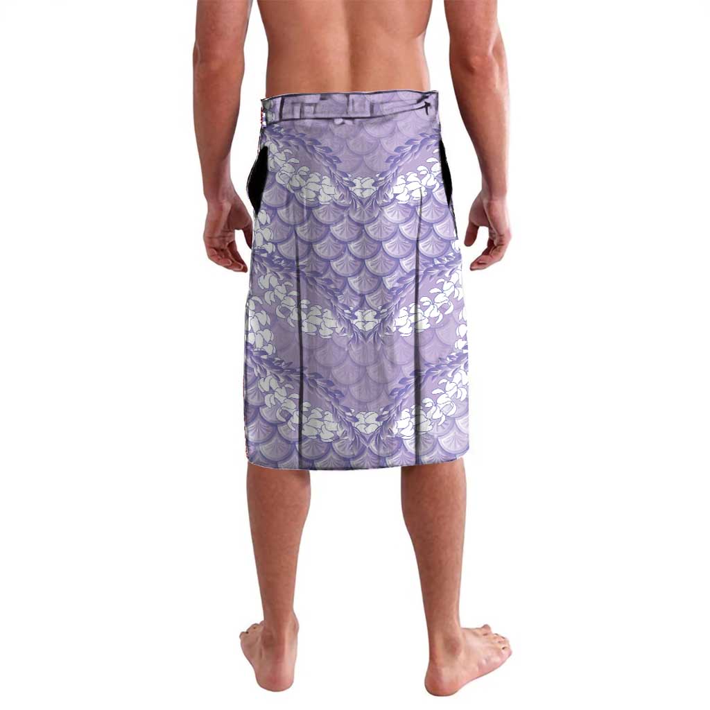 Lilac Mermaid Puakenikeni Maile Lei Lavalava