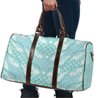Light Turquoise Mermaid Puakenikeni Maile Lei Travel Bag LT01 - Polynesian Pride