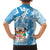 Personalised Fiji Day Family Matching Off Shoulder Short Dress and Hawaiian Shirt Fijian Map Hibiscus Tapa Pattern LT01