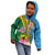 Personalised Malampa Fiji Day Kid Hoodie Tropical Tapa Pattern