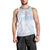 Samoa White Sunday Men Tank Top Sweet Pastel Plumeria Floral