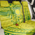 Kia Orana Cook Islands Back Car Seat Cover Turtle Yellow Green Polynesian Pattern LT01