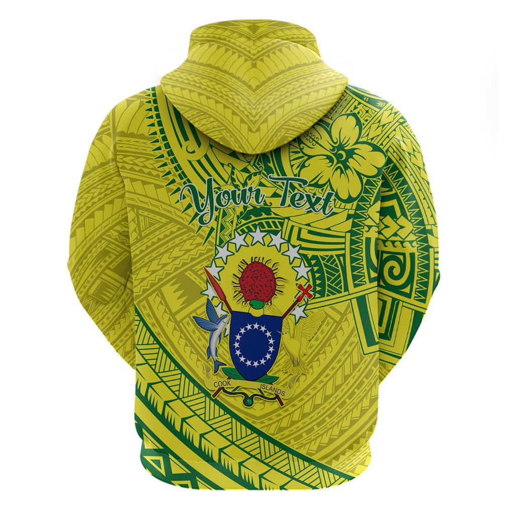 Kia Orana Cook Islands Hoodie Turtle Yellow Green Polynesian Pattern LT01 - Polynesian Pride
