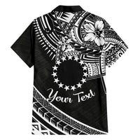 Kia Orana Cook Islands Hawaiian Shirt Circle Stars With Floral White Pattern LT01 - Polynesian Pride