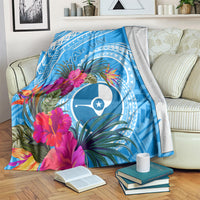 Yap Day Blanket Nam nu Waqab Tropical Flower