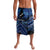 Personalised Aotearoa Matariki Lavalava Blue Fern Maori Poutama
