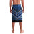 Personalised Aotearoa Matariki Lavalava Blue Fern Maori Poutama