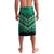 Personalised Aotearoa Matariki Lavalava Green Fern Maori Poutama
