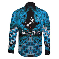 Personalised Aotearoa Matariki Family Matching Mermaid Dress and Hawaiian Shirt Turquoise Fern Maori Poutama LT01 - Polynesian Pride