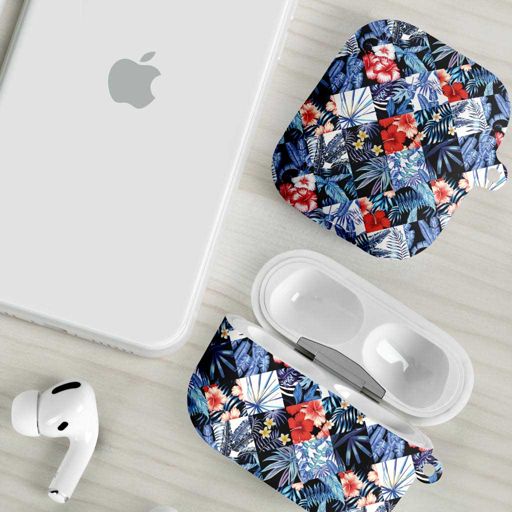 Hawaii Tropicana Blue Pattern AirPods Case - Polynesian Pride