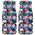 Hawaii Tropicana Blue Pattern Car Mats - Polynesian Pride