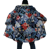 Hawaii Tropicana Blue Pattern Cloak - Polynesian Pride