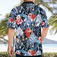 Hawaii Tropicana Blue Pattern Hawaiian Shirt - Polynesian Pride