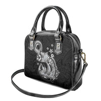 Hawaii Mermaid Monotone Shoulder Handbag Polynesian Pattern Fish Hook LT01 - Polynesian Pride
