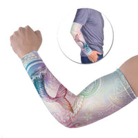 Hawaii Mermaid Sweet Pastel Arm Sleeves Polynesian Pattern Fish Hook