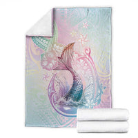 Hawaii Mermaid Sweet Pastel Blanket Polynesian Pattern Fish Hook LT01 - Polynesian Pride