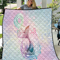 Hawaii Mermaid Sweet Pastel Quilt Polynesian Pattern Fish Hook LT01 Multicolor - Polynesian Pride