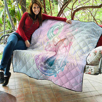Hawaii Mermaid Sweet Pastel Quilt Polynesian Pattern Fish Hook LT01 - Polynesian Pride
