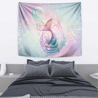 Hawaii Mermaid Sweet Pastel Tapestry Polynesian Pattern Fish Hook LT01 - Polynesian Pride