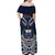 Samoa Independence Day Off Shoulder Maxi Dress Ula Nifo Mix Turtle