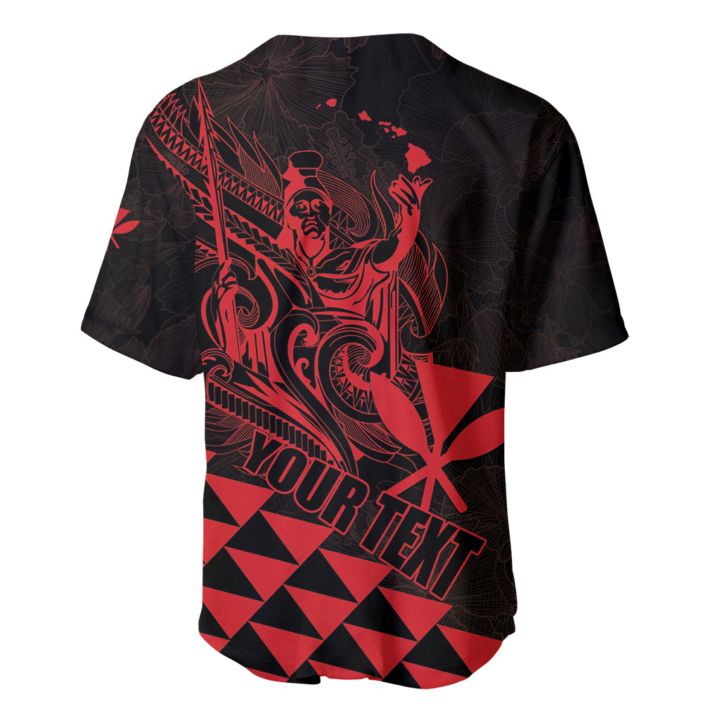 Personalized King Kamehameha Day Baseball Jersey Kakau Polynesian Pattern LT01 - Polynesian Pride