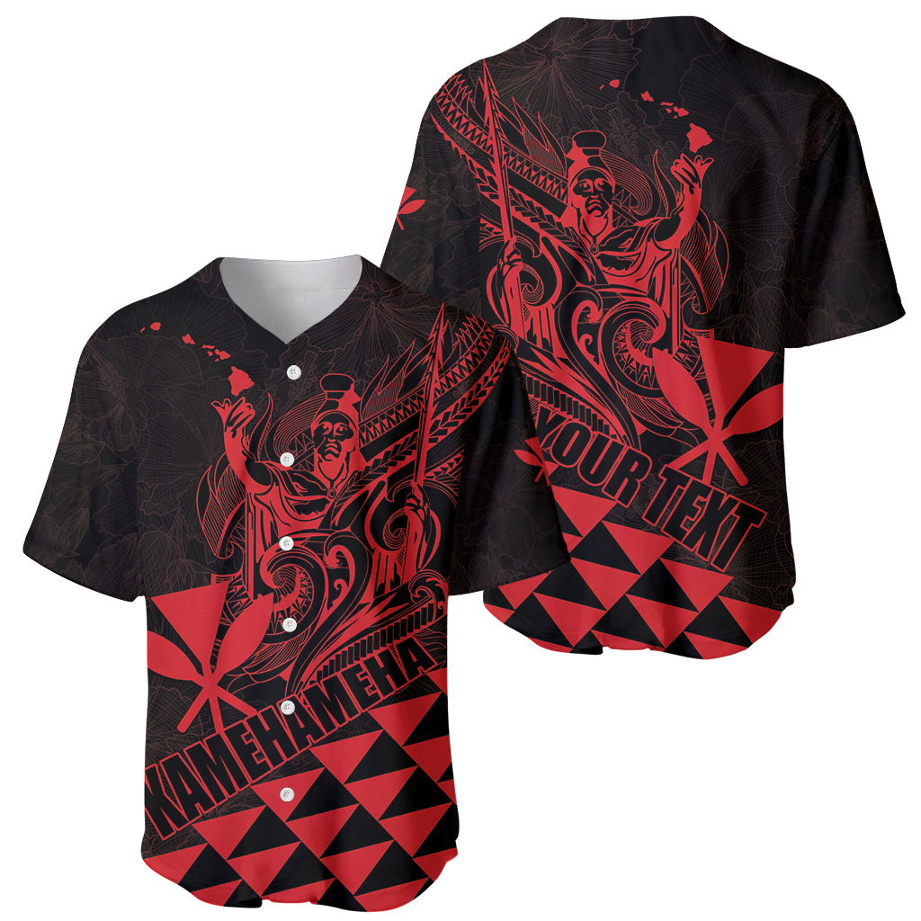 Personalized King Kamehameha Day Baseball Jersey Kakau Polynesian Pattern LT01 - Polynesian Pride
