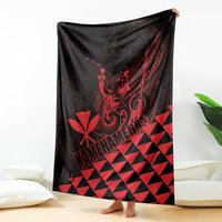 King Kamehameha Day Blanket Kakau Polynesian Pattern LT01 - Polynesian Pride